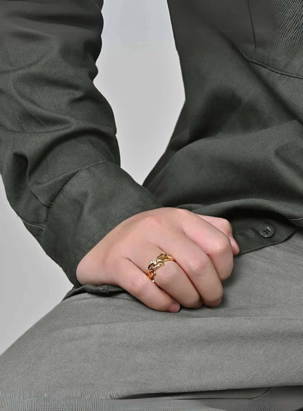 CROWN OF THORNS RING - Image 8