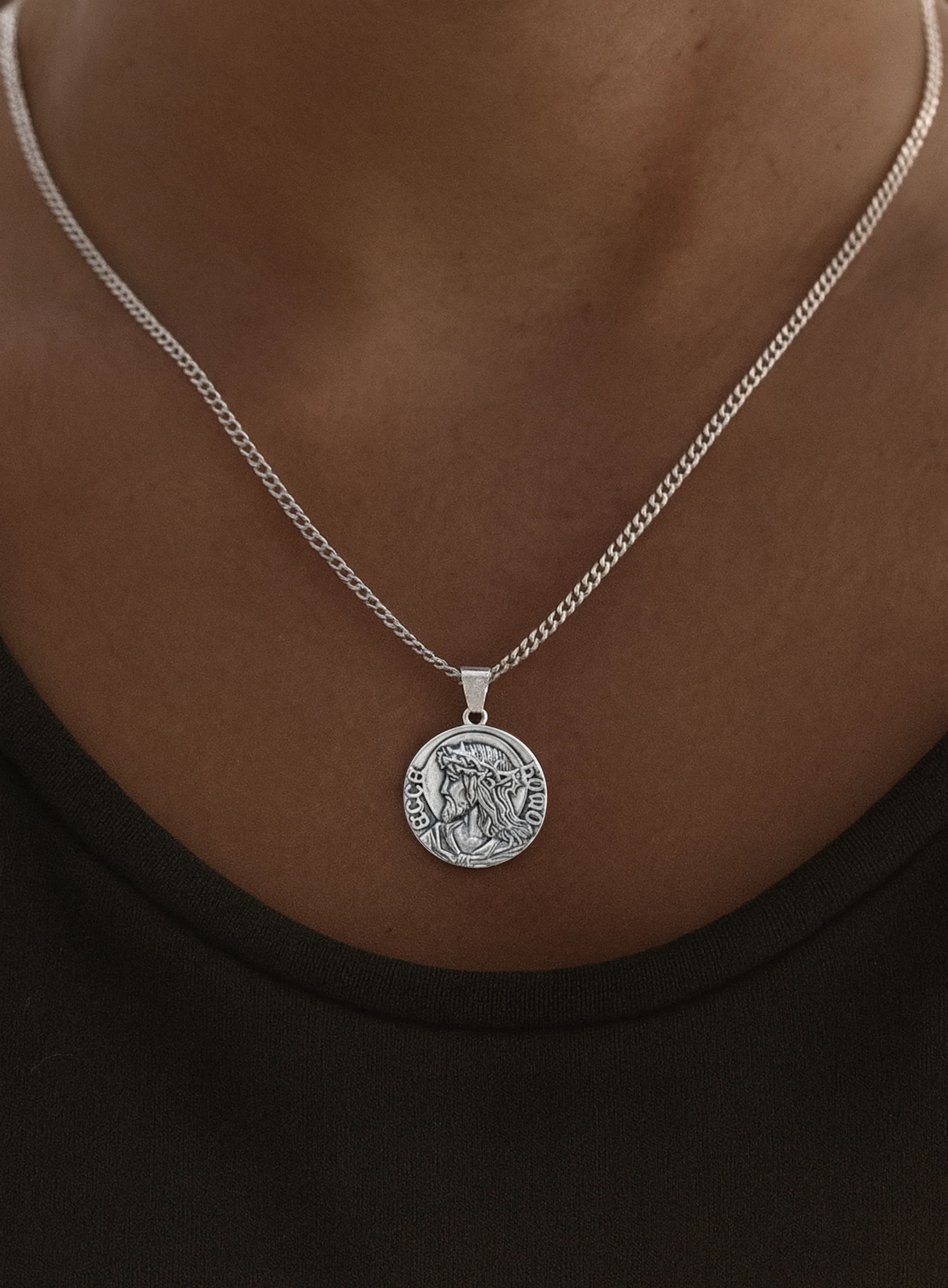 JESUS QUARTER NECKLACE - Image 3