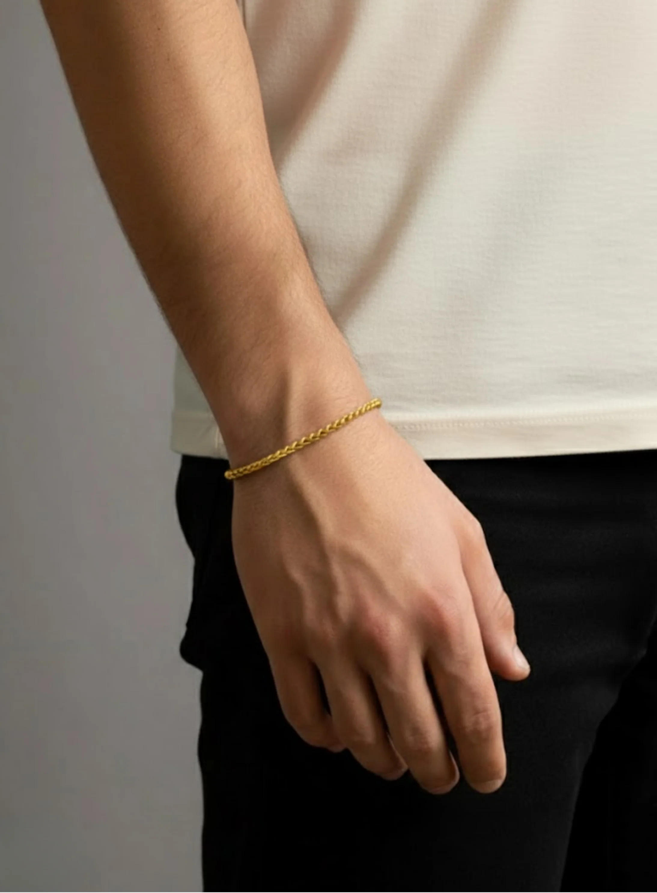 WHEAT BRACELET 3MM - Image 6