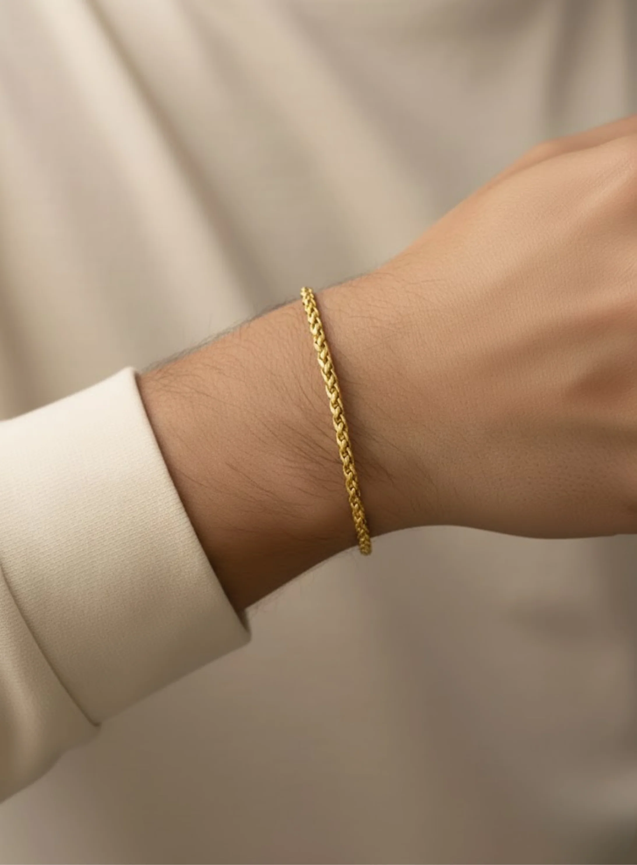 WHEAT BRACELET 3MM - Image 7